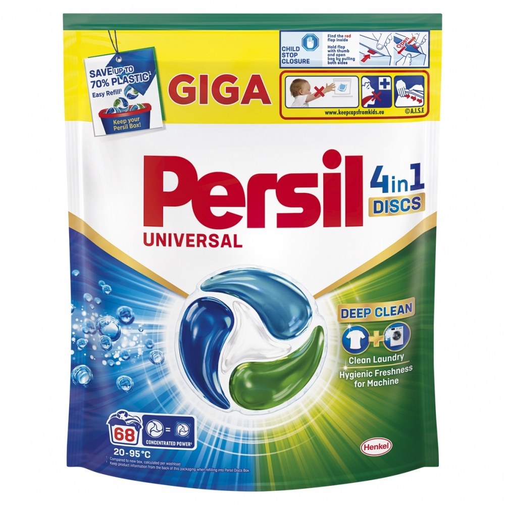 Капсули для машинного прання Persil Universal НОВИНКА! 68 шт.