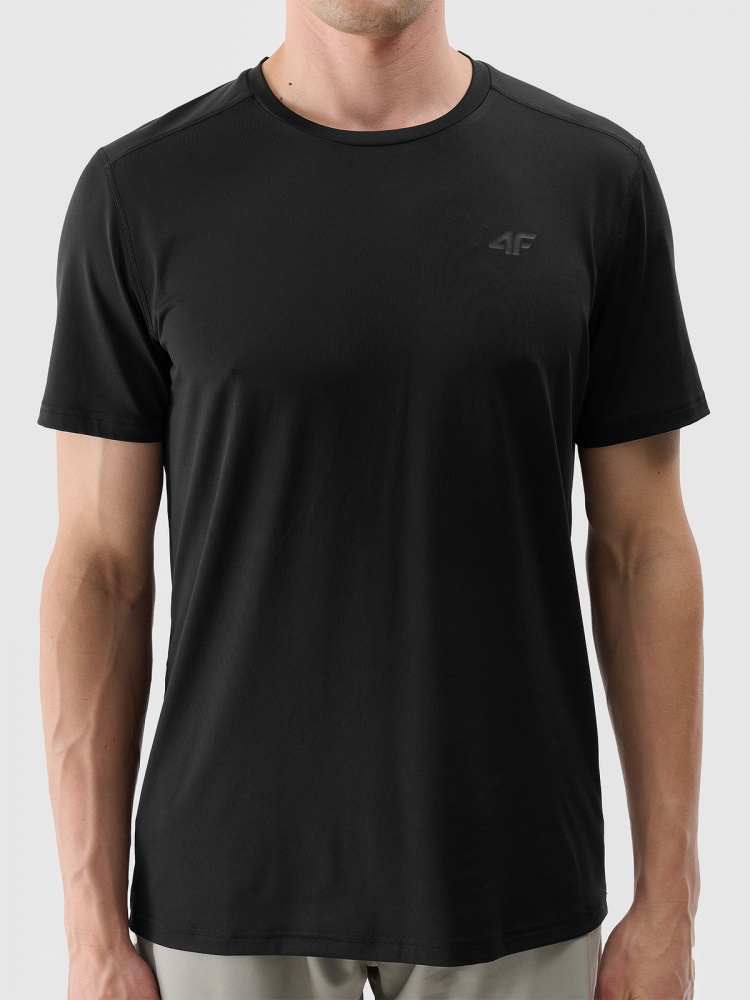 Футболка 4F TSHIRT FNK M1343 4FWSS25TFTSM1343-20S р.XL чорний