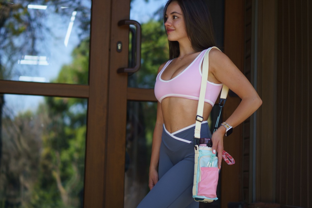 Сумка для пляшки ROOTS Osaka зелена RTS-03 м'ятний