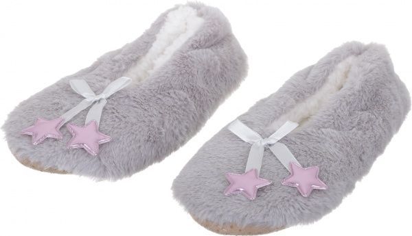 Взуття домашнє La Nuit Зіроньки р. 36/37 світло-сірий 