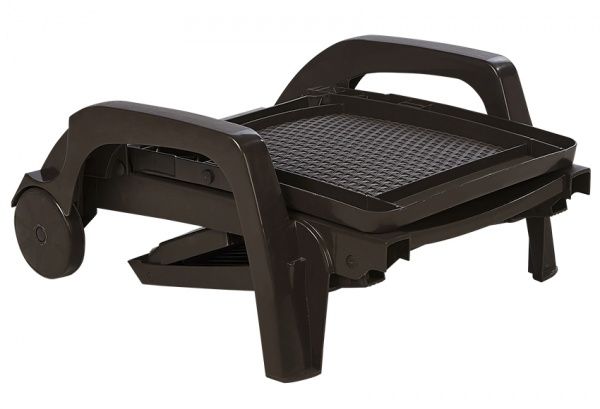 Лежак Miami коричневий 70x190 см 