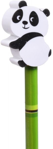 Карандаш чернографитный с ластиком Панда