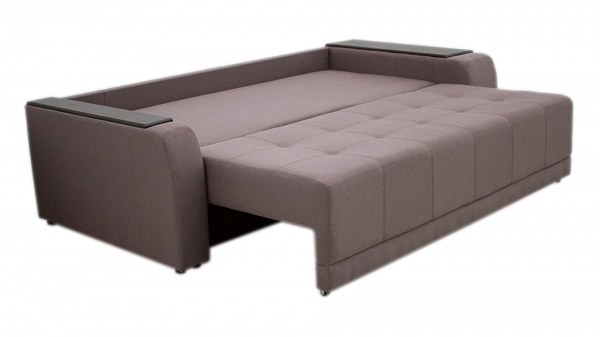 Диван прямой Кедр Плейн правая ниша мокко 2400x1050x820 мм