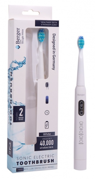 Электрическая зубная щетка Berger TB Light White