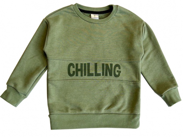 Реглан для мальчика Роза р.128 хаки 221105 