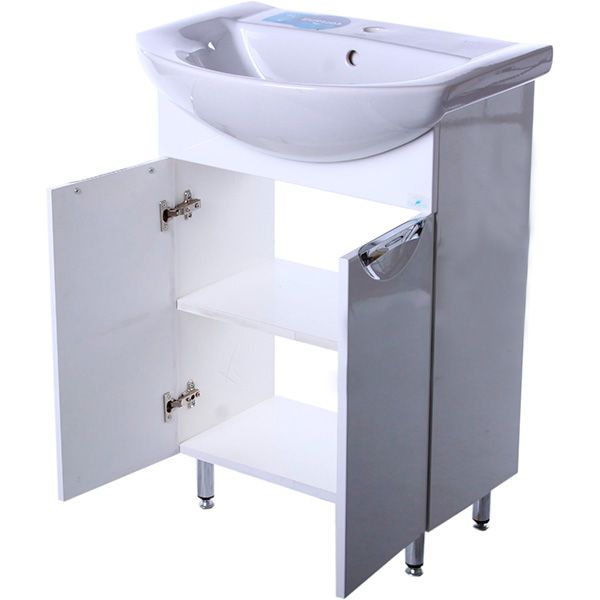 Тумба з умивальником Сансервіс Laura Libra 60 см біла