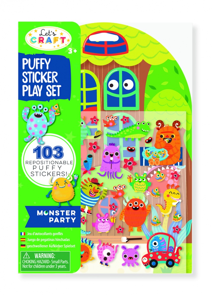 Набор для рукоделия LETS CRAFT Развивающий набор «Фантастические миры – монстр пати» PSB002