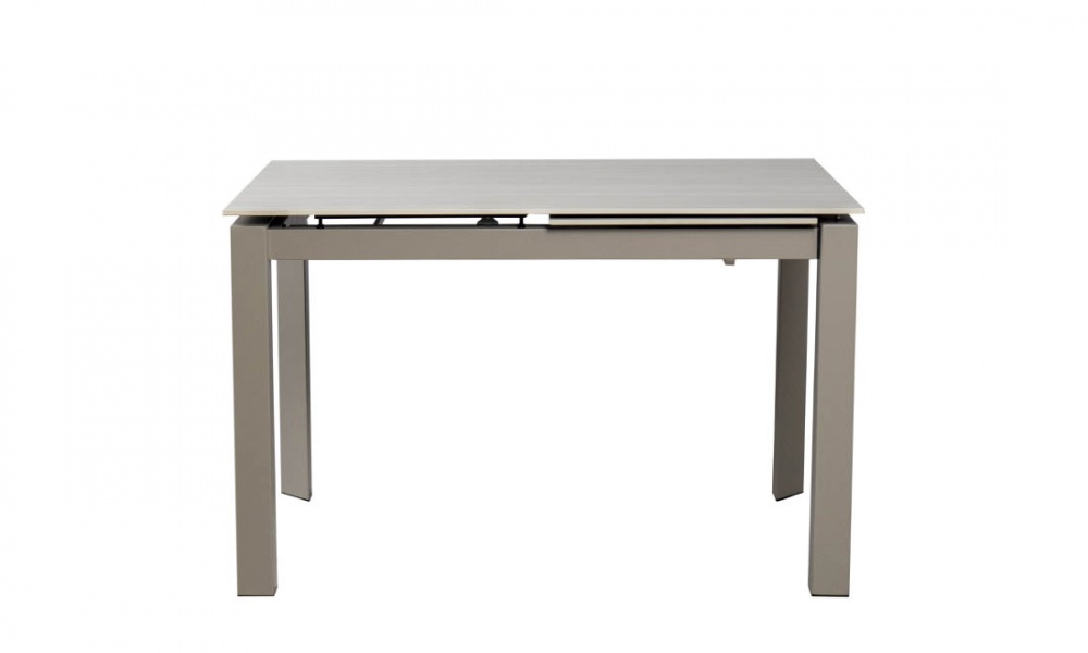 Стіл обідній Ларс 1200(1700)x800x750мм бежевий матовий/бежевий