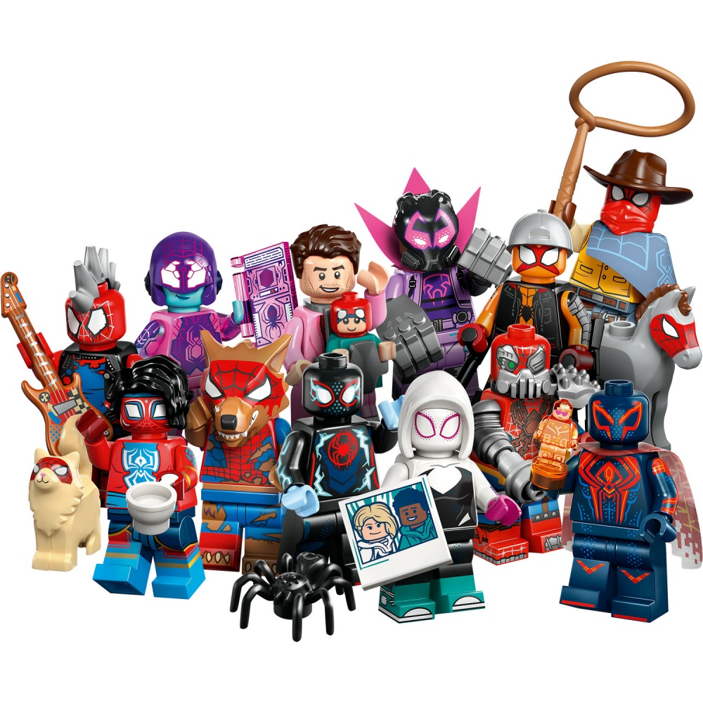 Конструктор LEGO Minifigures Человек-паук: Сквозь Вселенную 71050-1