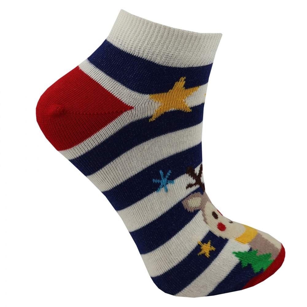 Шкарпетки дитячі унісекс Premier Socks зі смужками Олені р. 18–20 різнобарвний/у смужку