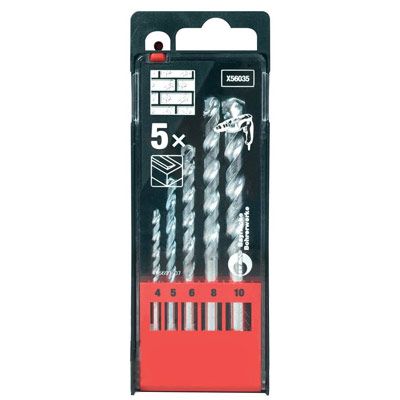 Набір свердел Piranha Х56035 5 шт