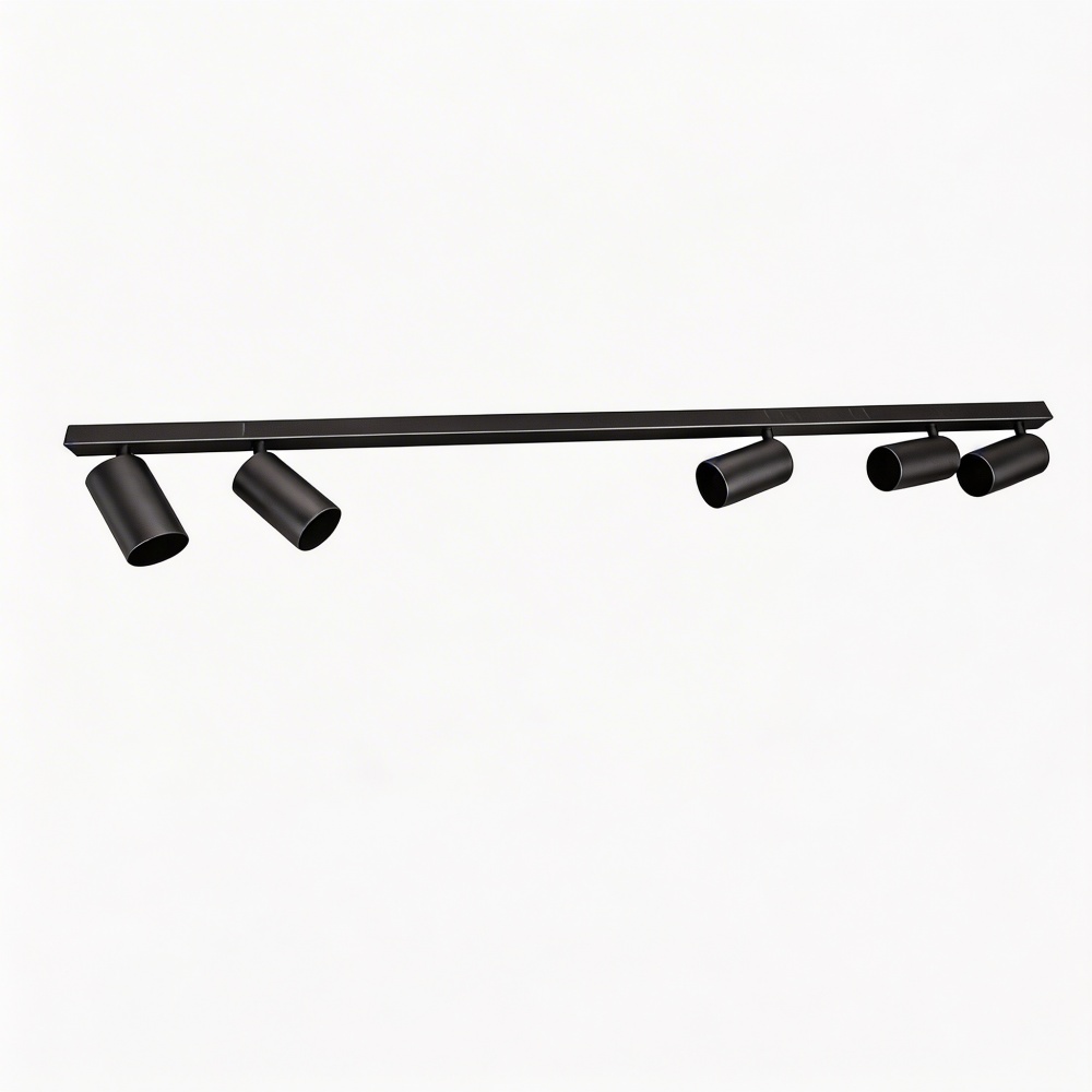 Светильник накладной поворотный LIGHT SET PLESO 5x10 Вт GU10 черный