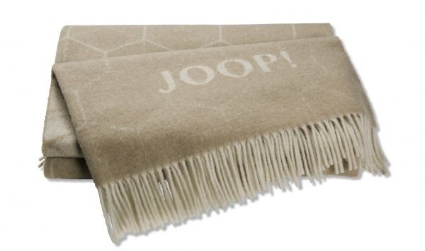 Плед F-Vision Natur 130x180 см бежевый/светло-коричневый Joop! 