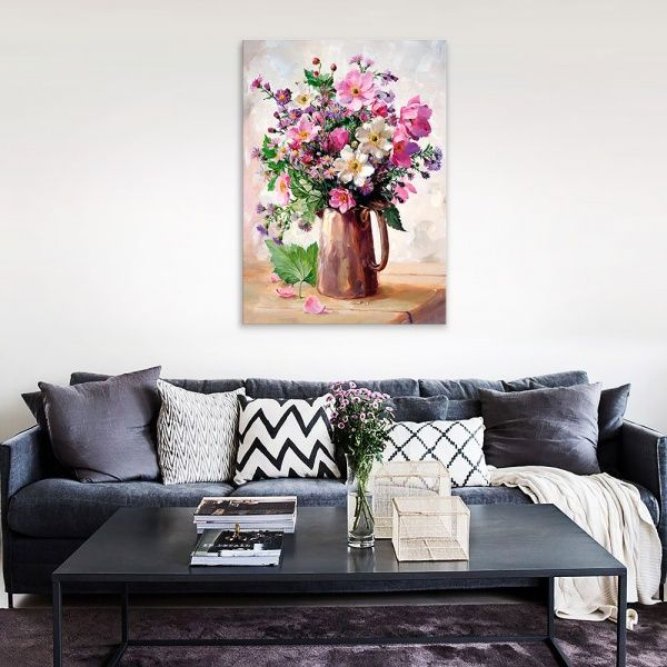 Репродукция Флористика 48x67 см 