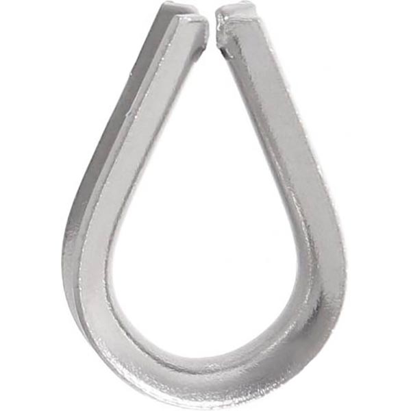 Коуш нерж для канатов 3 мм