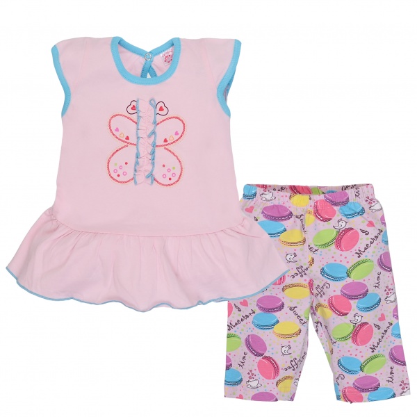 Комплект для дівчаток Татошка 81222 р.86 бузковий 