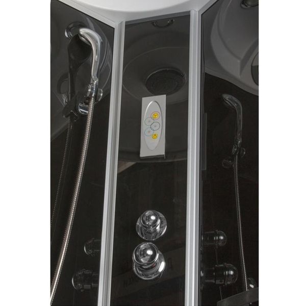 Гидромассажный бокс SELAK VK 09 профиль сатин, стекло графит