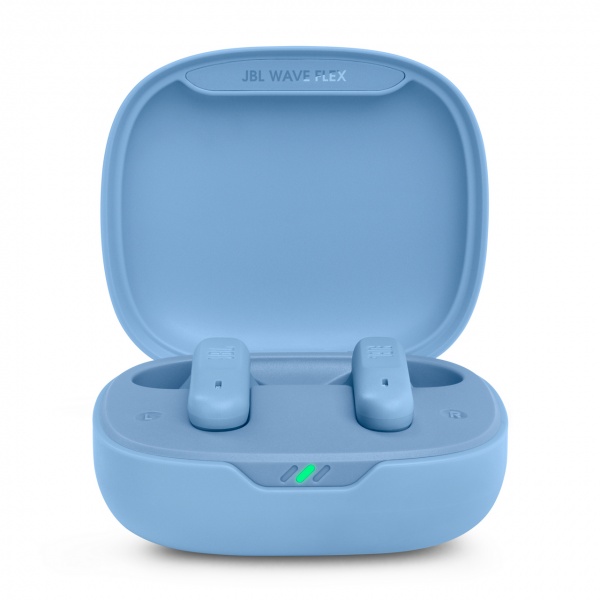 Гарнітура JBL Wave Flex Blue (JBLWFLEXBLU) 