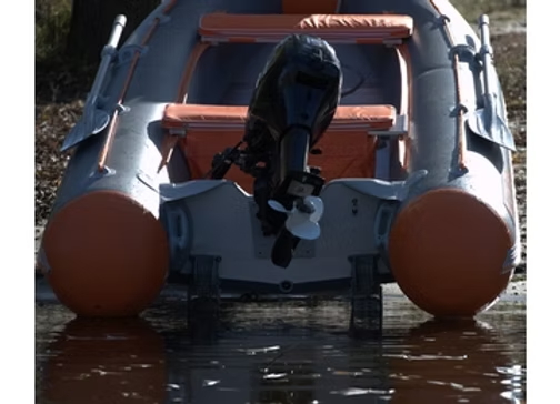 Колеса транцевые пластиковые.2шт