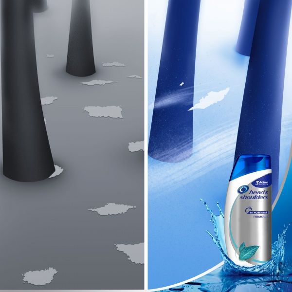 Шампунь Head & Shoulders 2 в1 против перхоти Мгновенная помощь 200 мл