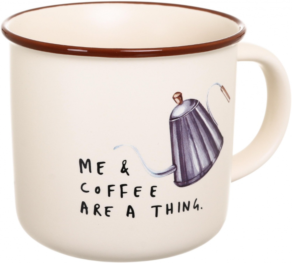 Чашка Fiora Retro Coffee Pot 355 мл