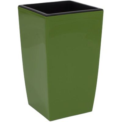 Горшок Coubi 200x200 мм квадратный оливковый