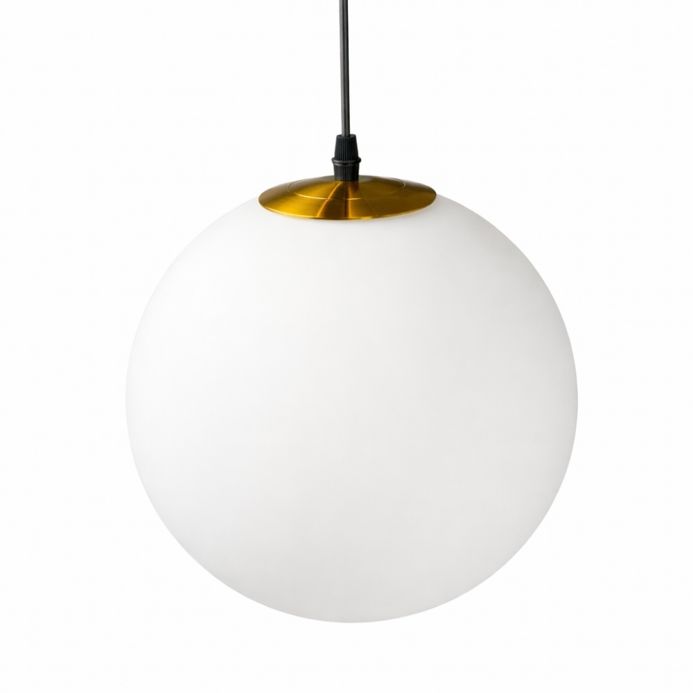 Світильник підвісний LIGHT SET OBRIY D300 1x40 Вт E27 чорний/білий/золото