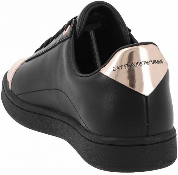 Кросівки EA7 LEATHER_SNEAKER X8X042-XK074-A981 р.US 6 чорний