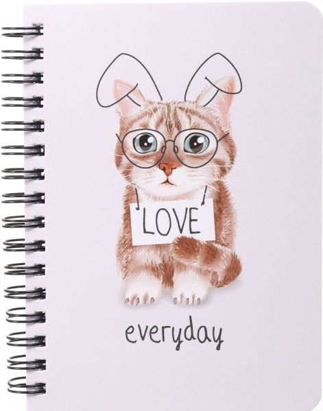 Блокнот Сучасні коти у театрі 10,5x14,5 см