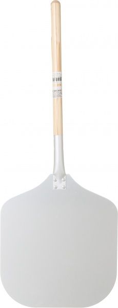 Лопатка алюминиевая 30х35 см для пиццы с деревянной ручкой 65 см
