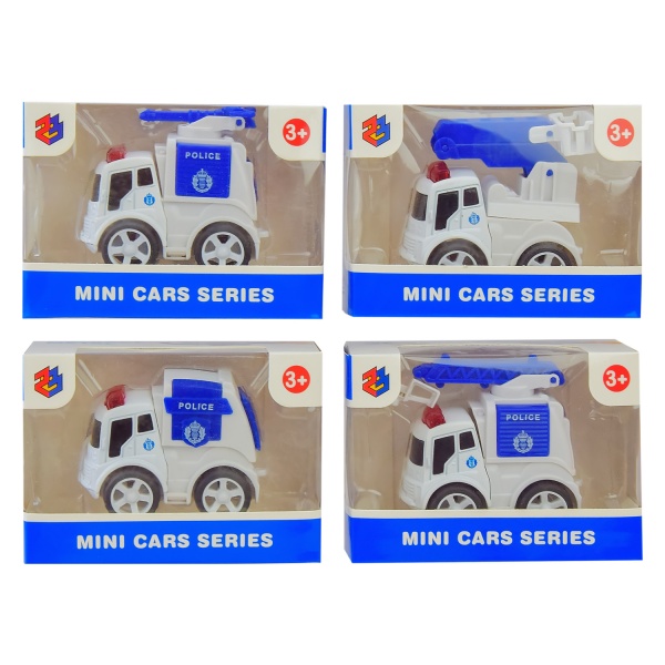Машинка інерційна Поліція в асортименті R1019-42