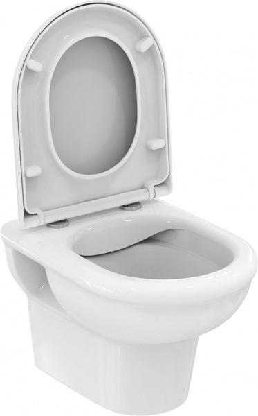 Унитаз подвесной Ideal Standard Exacto Rimless с сидением Soft Close