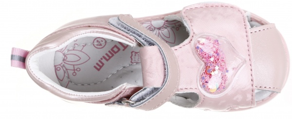 Босоніжки для дівчаток ТОМ.М р.20 рожевий 9816F 