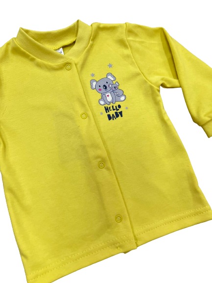 Кофточка детская унисекс Bambinelli р.56 желтый Кф301-7 