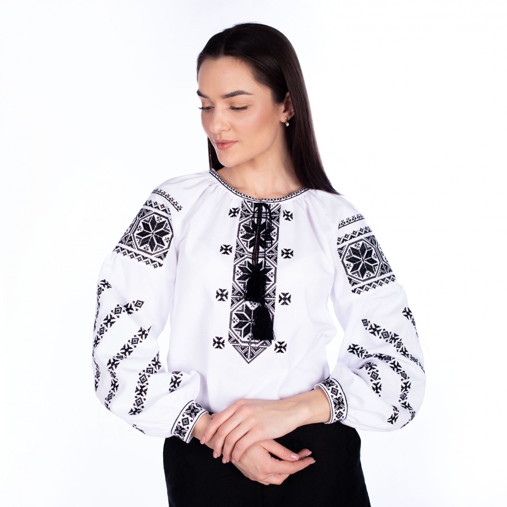 Блуза Эдельвика белый р. XL 129-24/09