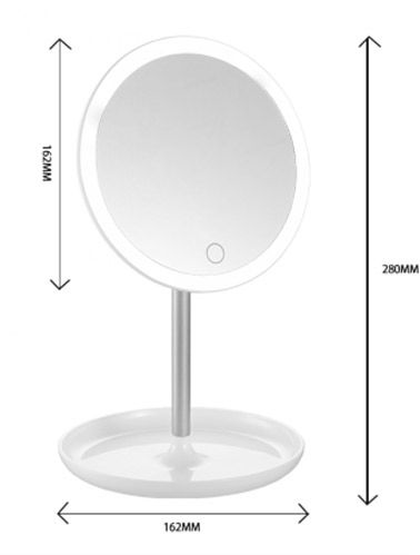 Дзеркало-лампа декоративна LedPulsar ALT-410W 4 Вт білий 