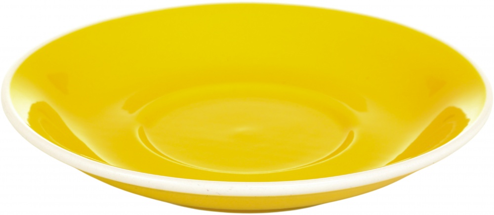 Блюдце Origami Horeca Barista 14,5 см жовте