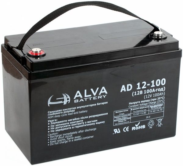 Акумулятор ALVA  AD12-100