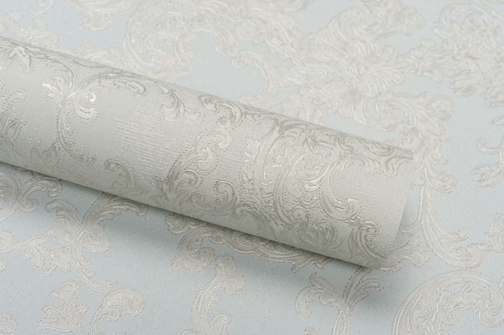 Обои виниловые на флизелиновой основе Славянские обои Elegance collection Ажур 2407-10 1,06x10,05 м