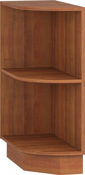 Тумба нижня кутова радіусна 300x820x522 мм горіх лісовий 