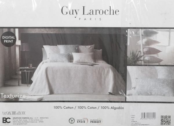Покривало Paris Texturize 250x270 см Guy Laroche рожевий 