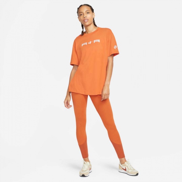 Футболка Nike W NSW AIR SS TOP BF DD5431-816 р.S помаранчевий