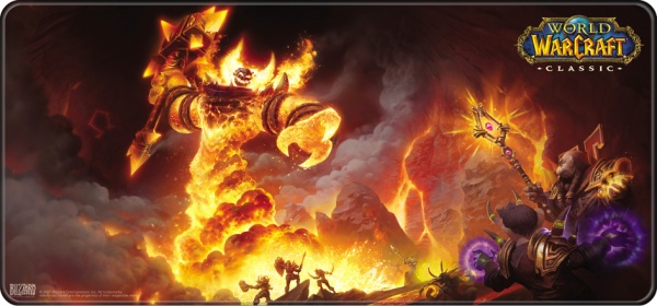 Коврик для мышки Blizzard World of Warcraft Classic - Ragnaros XL (FBLMPWOWRAGNA21XL) 