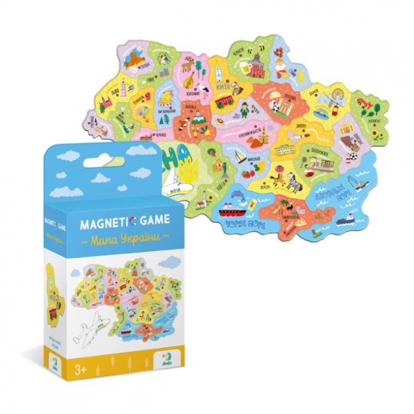 Пазл магнітний DoDo мапа України 200241 6860827