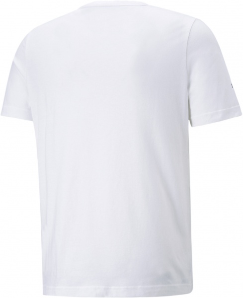 Футболка Puma BMW MMS STATEMENT GRAPHIC TEE PUMA WHITE 53480302 р.M білий