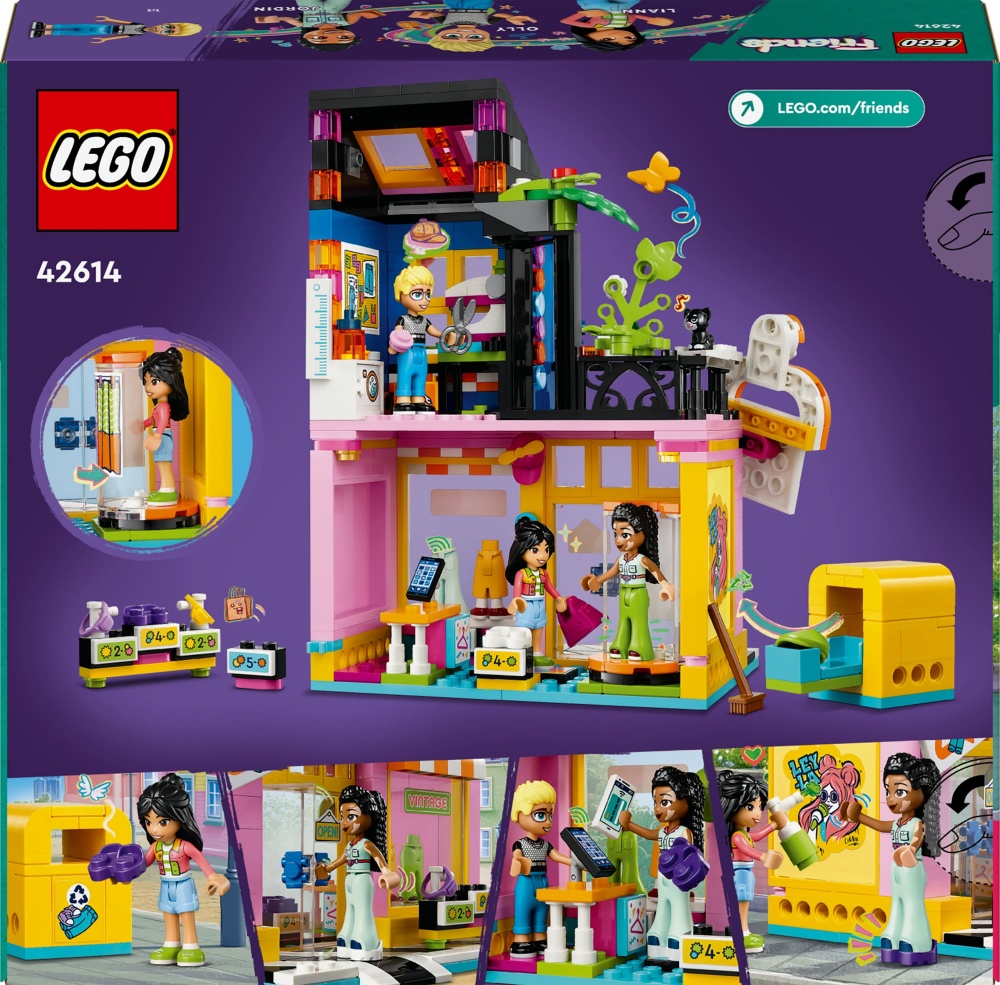 Конструктор LEGO Friends Магазин винтажной одежды 42614