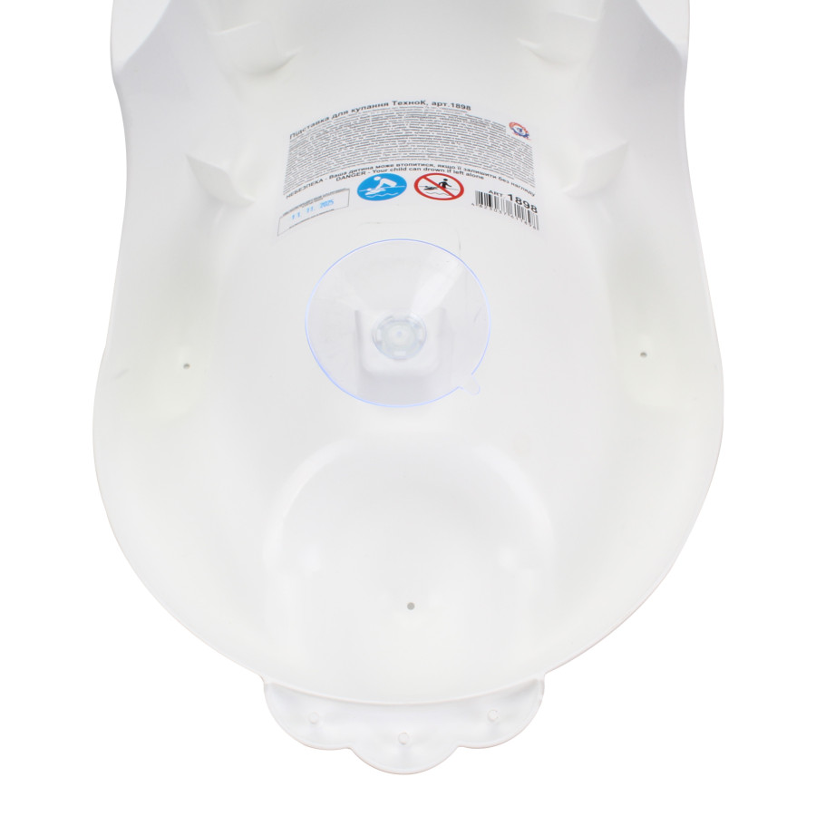 Підставка для купання ТехноК біла арт. 1898