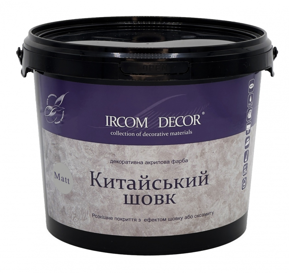 Декоративне покриття Ircom Decor Китайський шовк 10 л