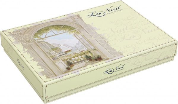 Комплект постільної білизни Rhapsody white 2,0 білий La Nuit 