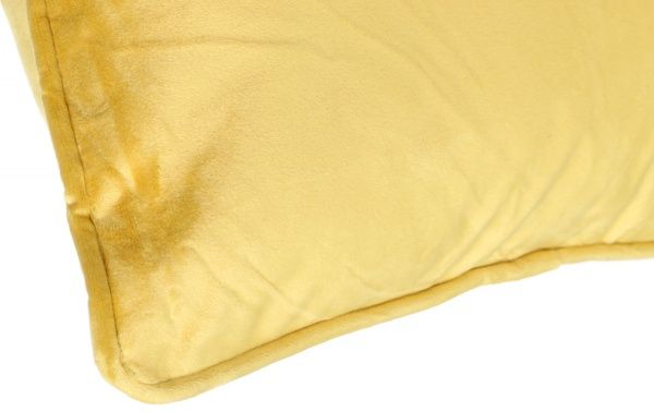 Подушка декоративная Велюр 45x45 см горчичный La Nuit 